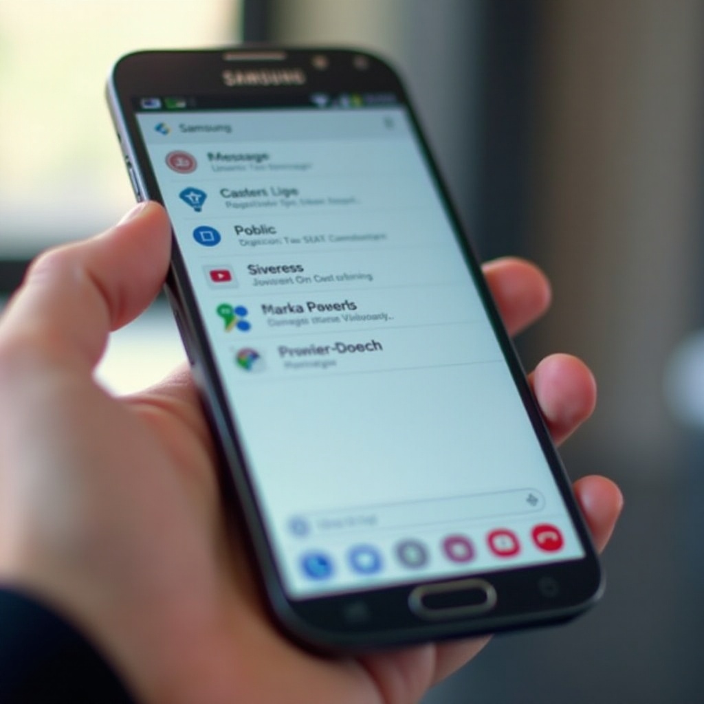 SamsungでSMSをブロックする方法