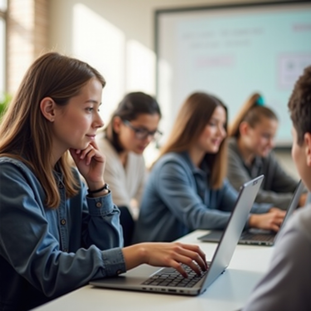 apakah mode penguncian bekerja di Chromebook