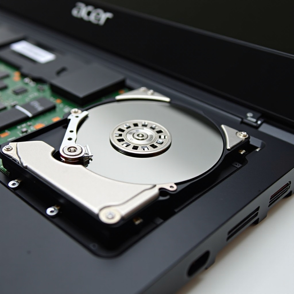 ไดรฟ์ฮาร์ดดิสก์โน้ตบุ๊ก acer nitro v15