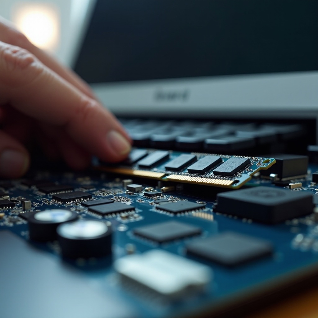 노트북에서 RAM 찾는 방법