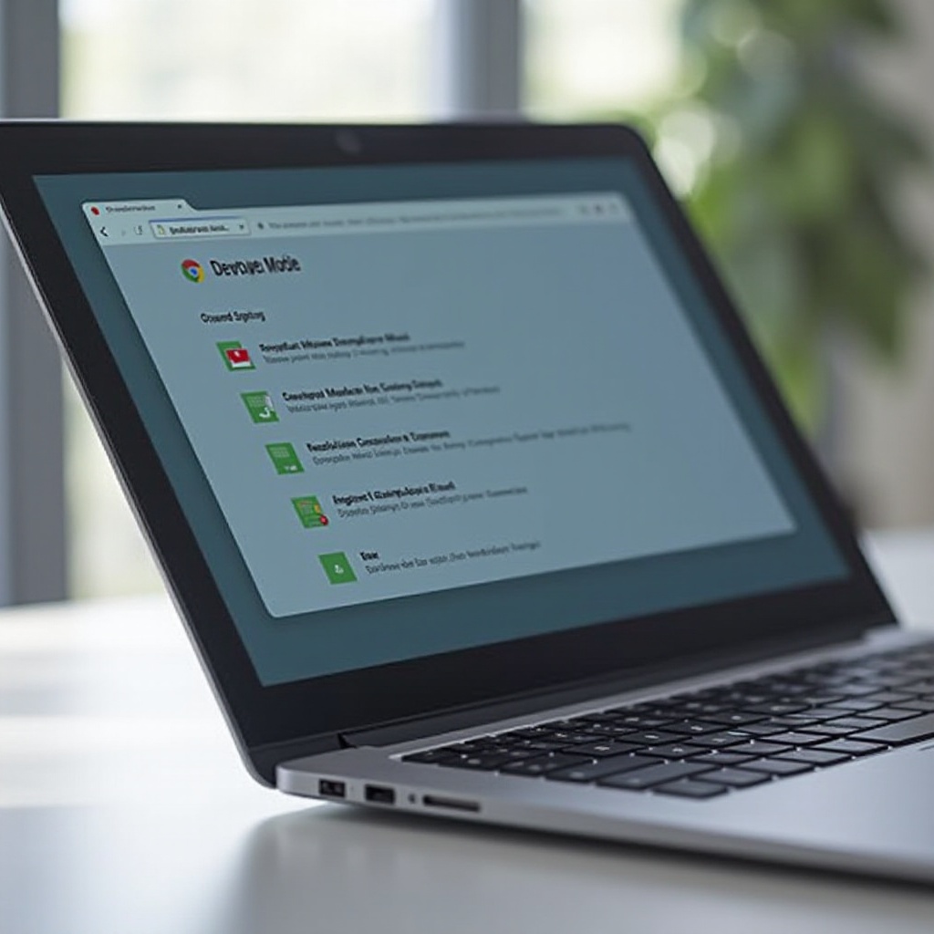 laptopta chrome os geliştirici modunu nasıl açılır