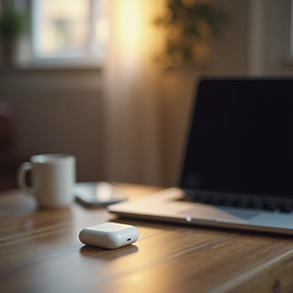 cara menghubungkan airpods saya ke laptop saya