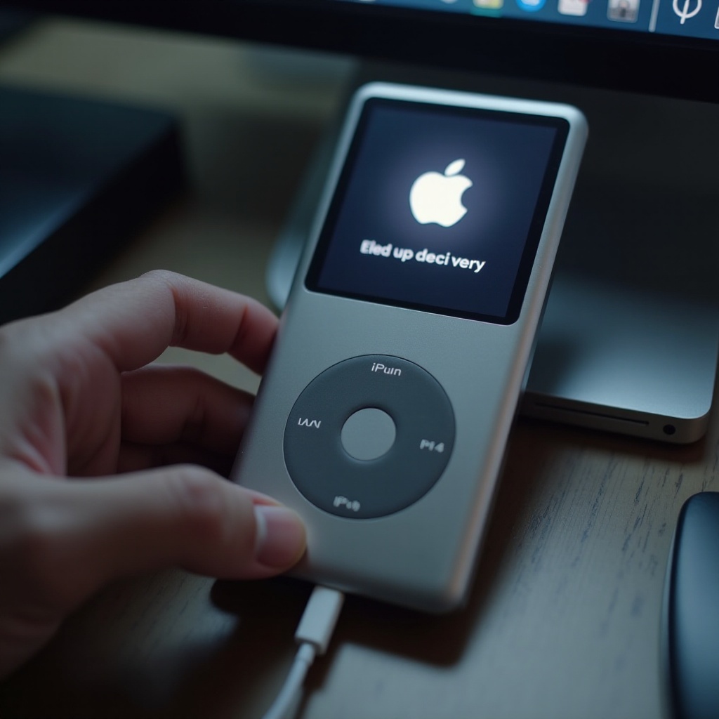 cara memasukkan iPod ke mode pemulihan