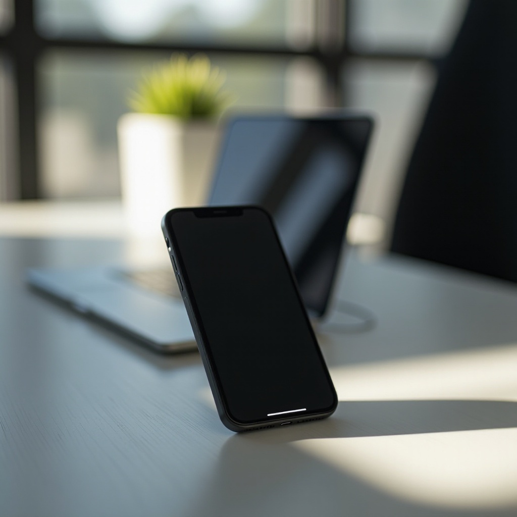 iPhone 16の上部にある黒いバーは何ですか？