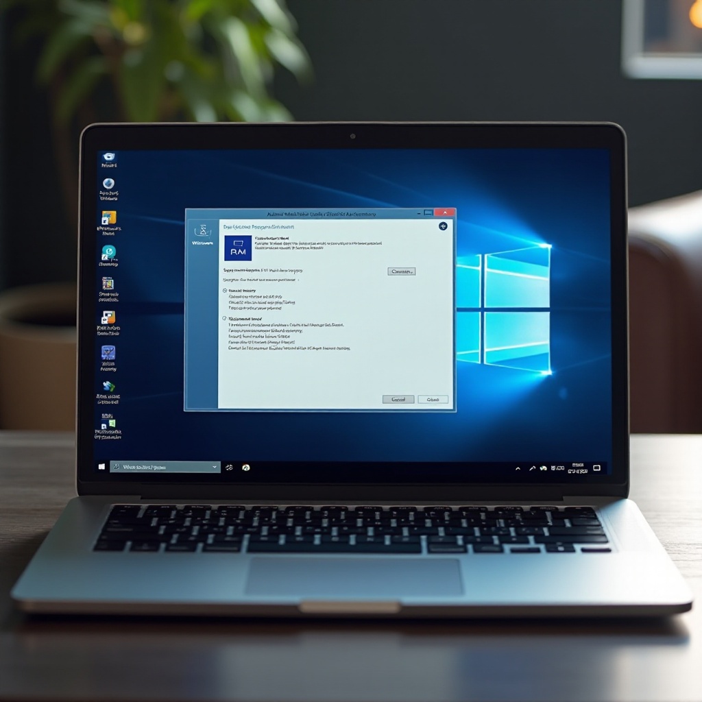 노트북에서 RAM 찾는 방법