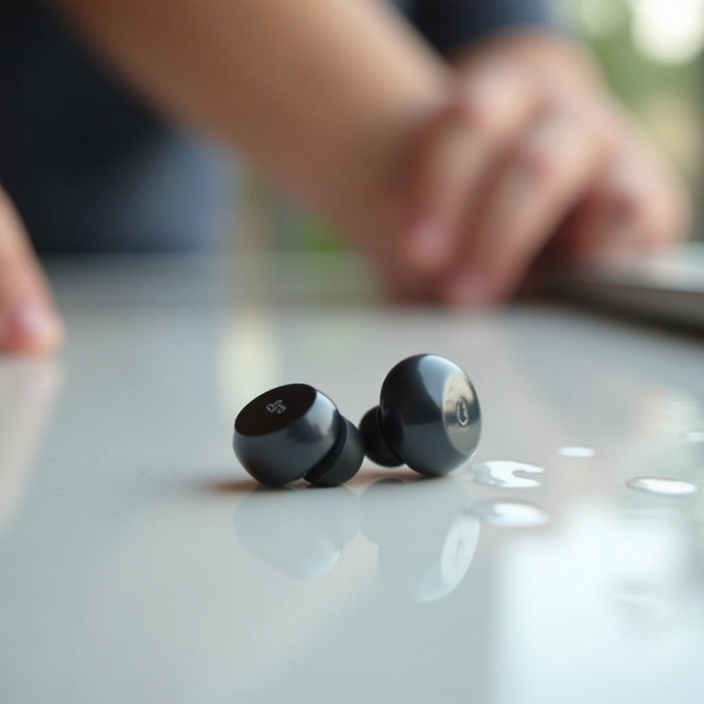 이어버드에서 물을 제거하는 방법