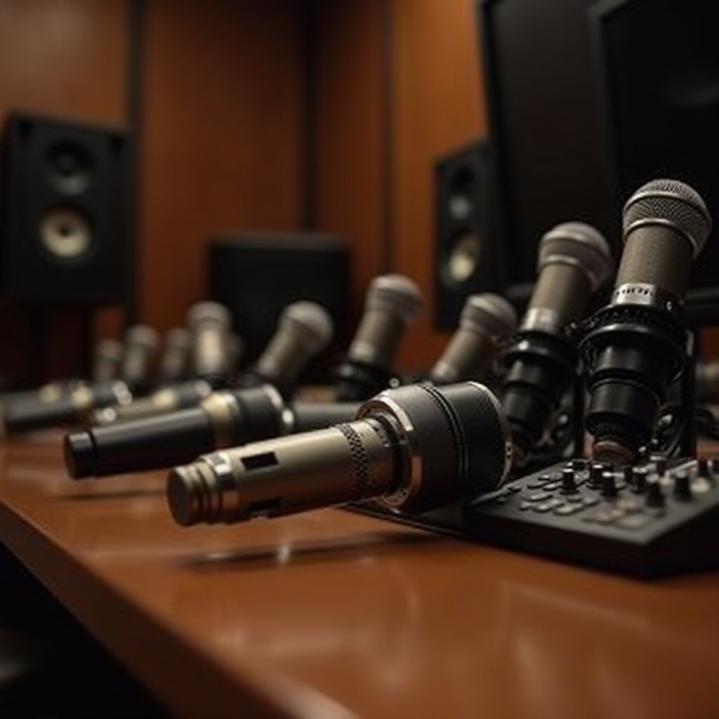 mikrofon untuk merekam musik