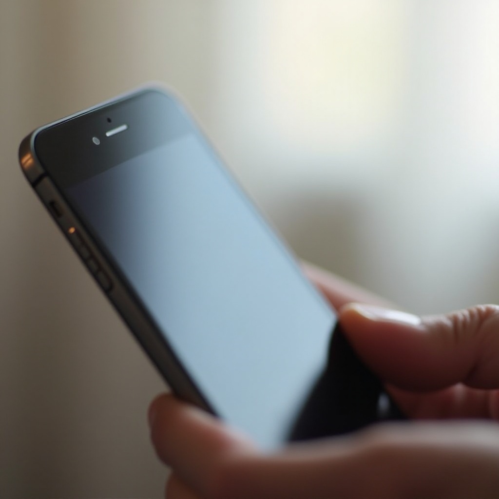 iphone ekranda siyah nokta