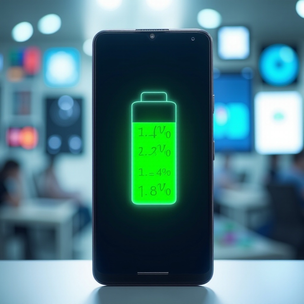 android'de pil yüzdesini göster