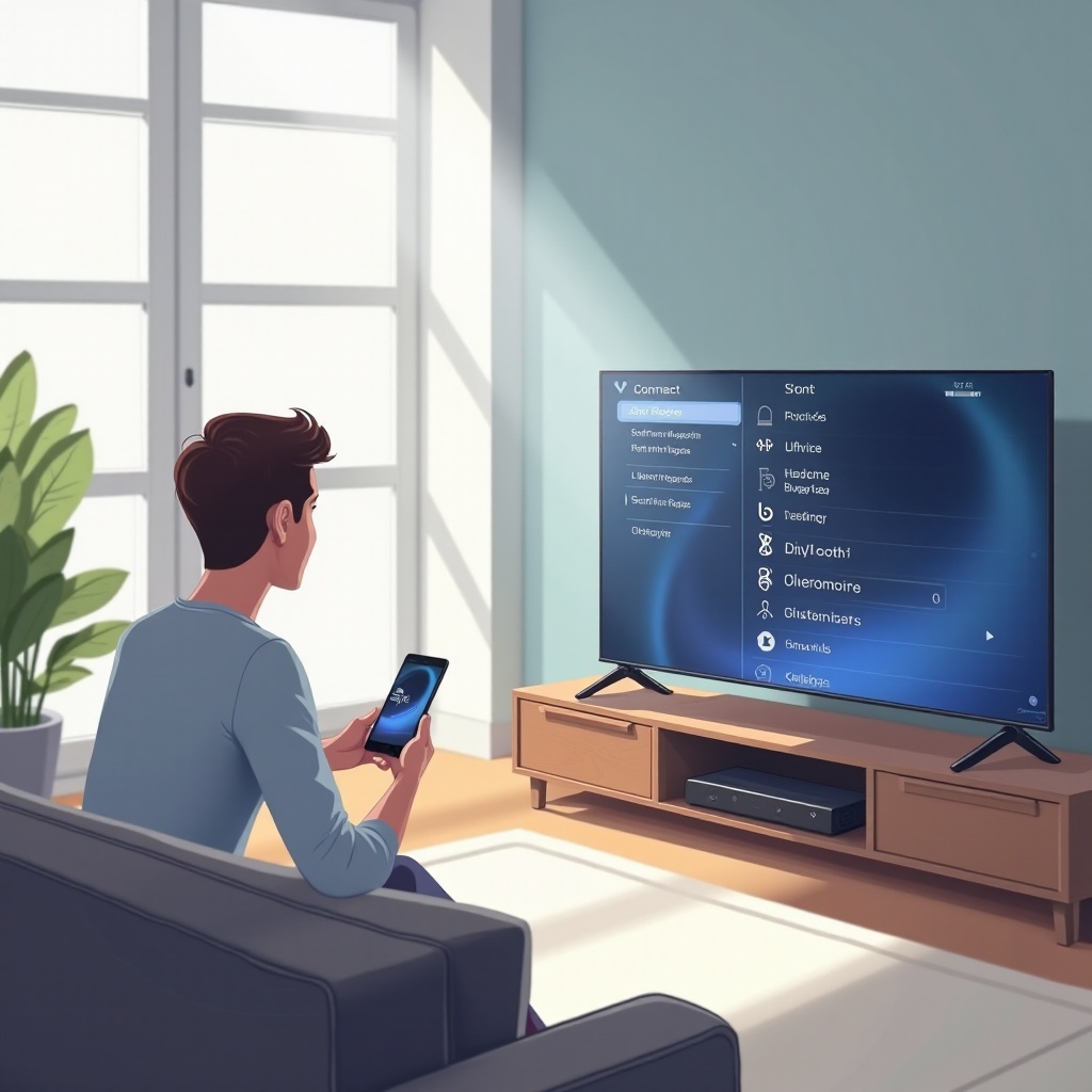dari tv sony ke speaker bluetooth