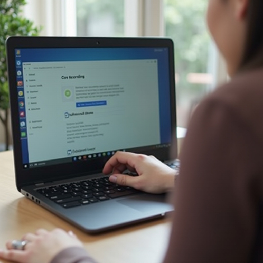 Chromebookでスクリーンレコードを停止する方法