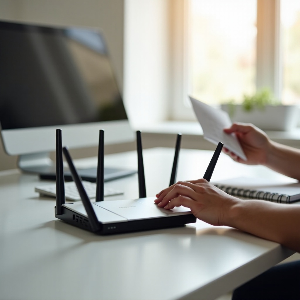 무선 라우터 설정 방법