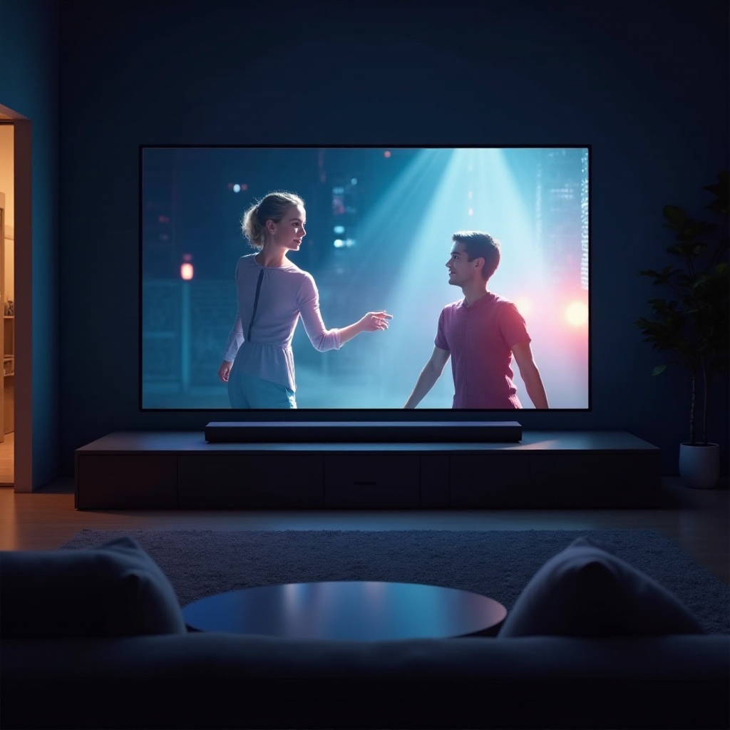 soundbar dengan proyektor